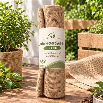 Jute-Schutzfolie 1x3m
